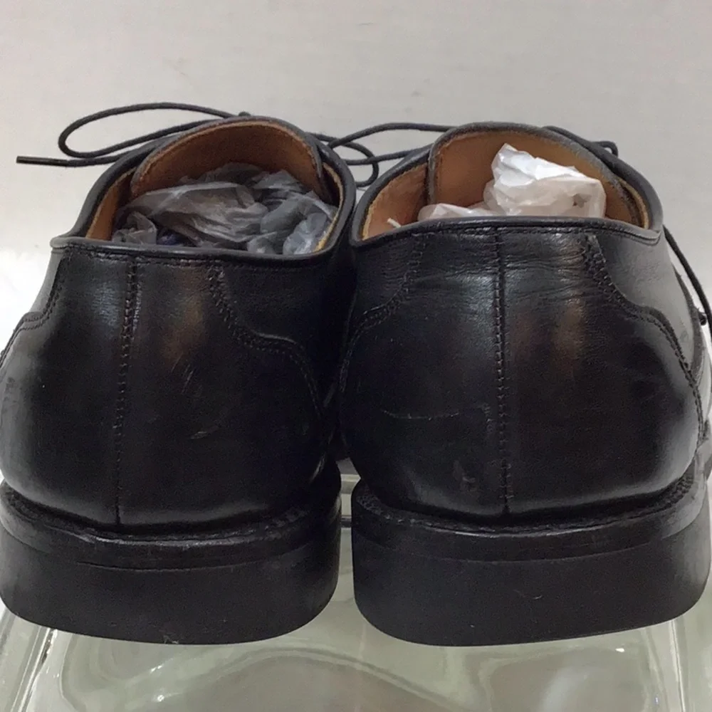 Allen Edmonds black leather lace up dress shoes 10.5E